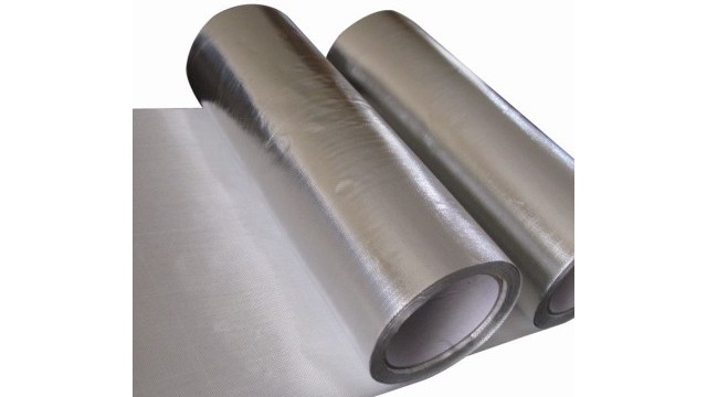 管道耐高温保护胶带-阻燃隔热铝箔玻纤布胶带
